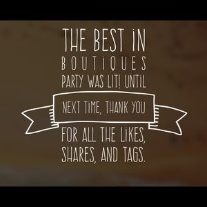 BOUTIQUE POSH PARTY! Hey Co-Hosts 👋🏽